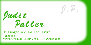 judit paller business card